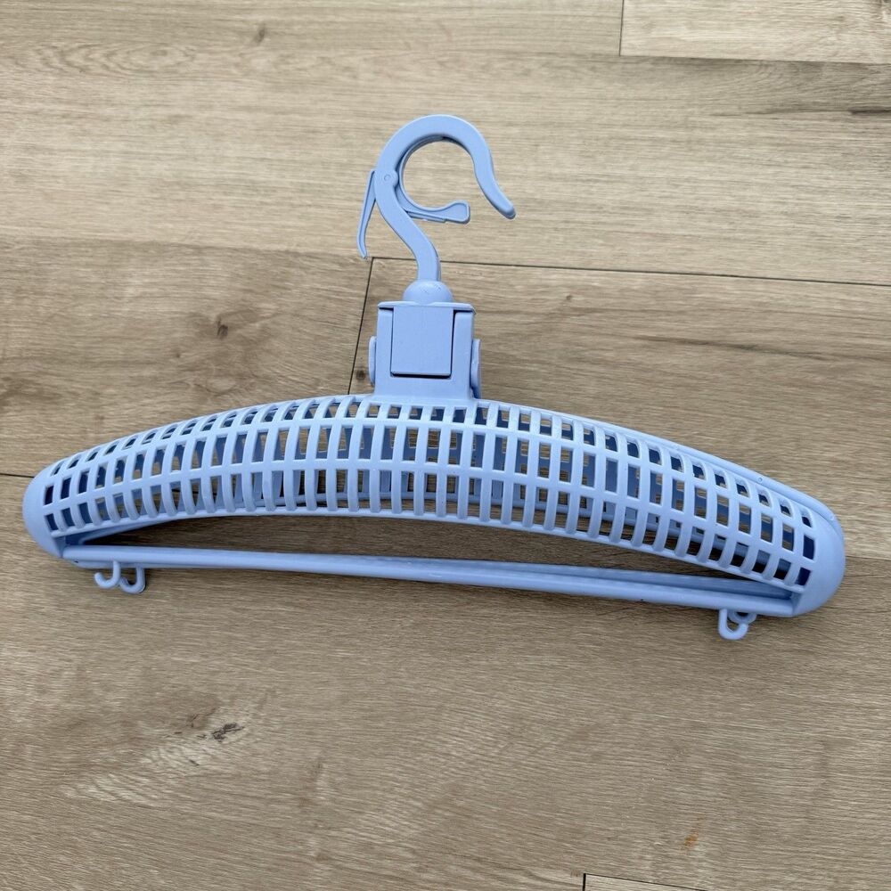 Sweater Drying Hangers Blue Plastic Cage Vintage  80’s / 90’s HTF Rare